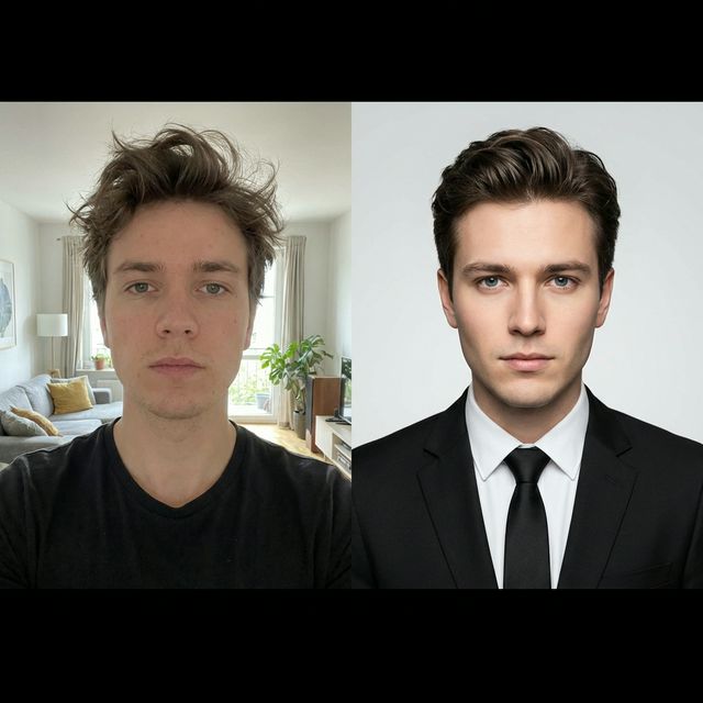 AI ID Photo Comparison